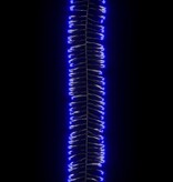 vidaXL Lichtslinger cluster met 1000 LED's blauw 11 m PVC