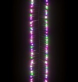 vidaXL Lichtslinger cluster met 400 LED's pastel meerkleurig 7,4 m PVC