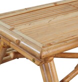 vidaXL Picknicktafel 115x115x81 cm bamboe