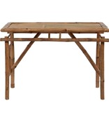 vidaXL Tuintafel inklapbaar 115x50x75 cm bamboe