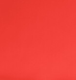 vidaXL Voetenbank 60x60x39 cm kunstleer rood