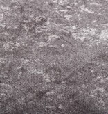vidaXL Vloerkleed wasbaar anti-slip 80x150 cm grijs