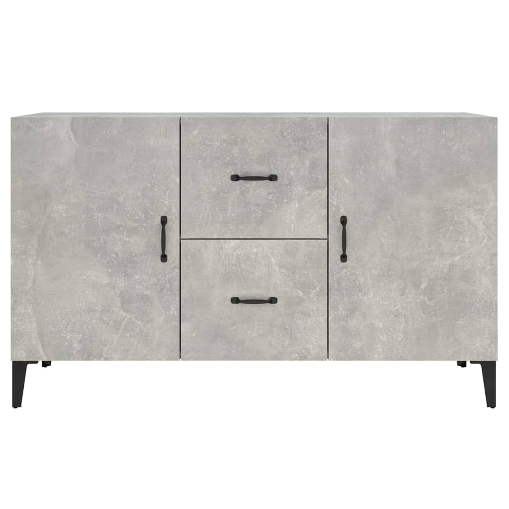 VidaXL Dressoir 100x36x60 cm bewerkt hout betongrijs