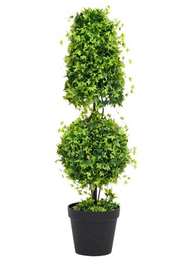 vidaXL Kunstplant met pot buxus 100 cm groen