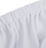 vidaXL Bankhoes stretch polyester jersey wit