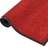 vidaXL Deurmat 40x60 cm rood