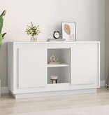 VidaXL Dressoir 102x35x60 cm bewerkt hout wit