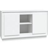 VidaXL Dressoir 102x35x60 cm bewerkt hout wit
