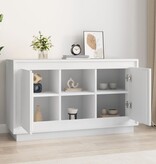 VidaXL Dressoir 102x35x60 cm bewerkt hout wit
