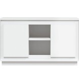 VidaXL Dressoir 102x35x60 cm bewerkt hout wit