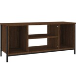 vidaXL Tv-meubel 102x35x45 cm bewerkt hout bruineikenkleurig