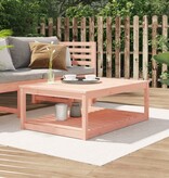 vidaXL Tuintafel 121x82,5x45 cm massief douglashout