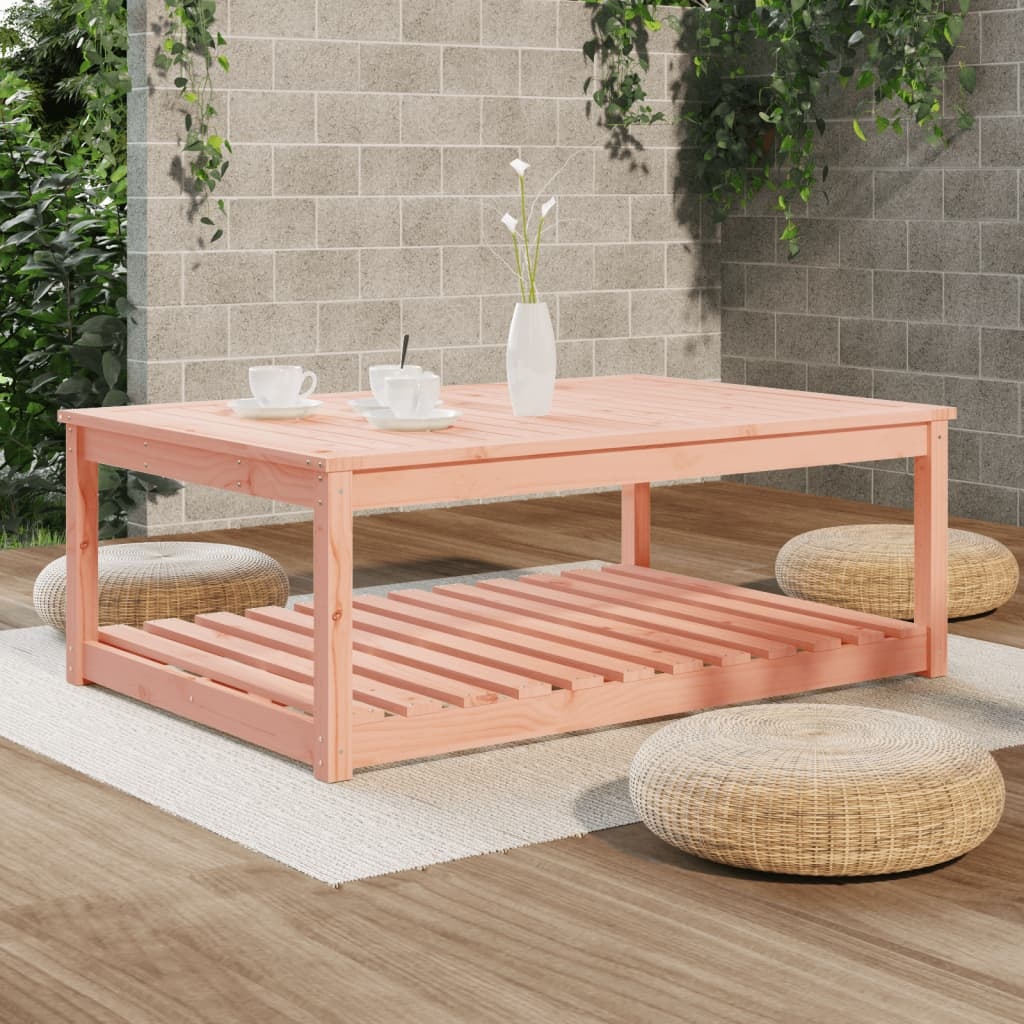 VidaXL Tuintafel 121x82,5x45 cm massief douglashout