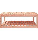 vidaXL Tuintafel 121x82,5x45 cm massief douglashout