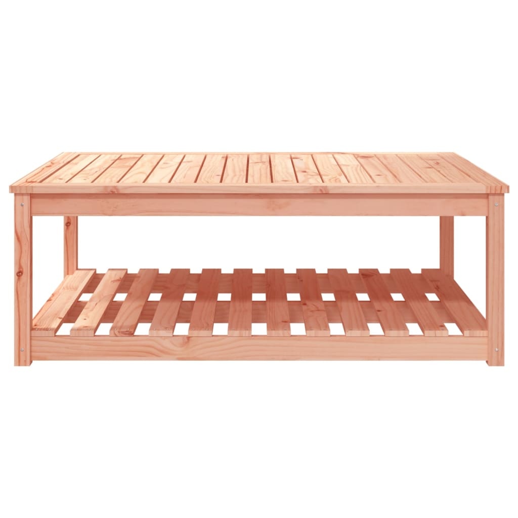 vidaXL Tuintafel 121x82,5x45 cm massief douglashout