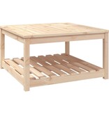 vidaXL Tuintafel 82,5x82,5x45 cm massief grenenhout