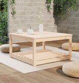 vidaXL Tuintafel 82,5x82,5x45 cm massief grenenhout