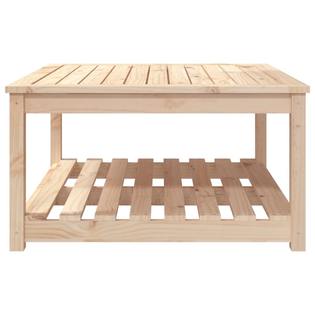 vidaXL Tuintafel 82,5x82,5x45 cm massief grenenhout