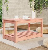 vidaXL Tuintafel 82,5x50,5x45 cm massief douglashout