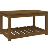 vidaXL Tuintafel 82,5x50,5x45 cm massief grenenhout honingbruin