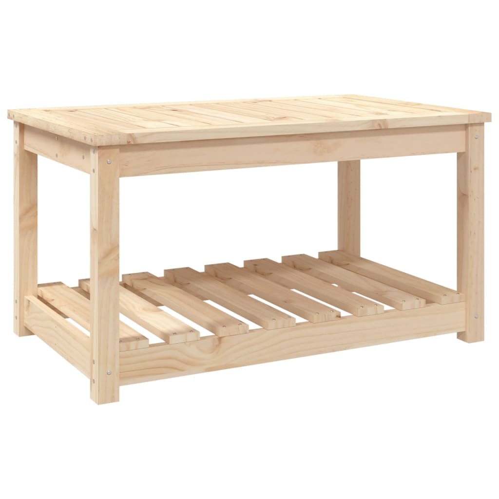 vidaXL Tuintafel 82,5x50,5x45 cm massief grenenhout