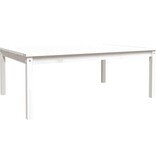 VidaXL Tuintafel 121x82,5x45 cm massief grenenhout wit