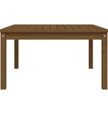 VidaXL Tuintafel 82,5x82,5x45 cm massief grenenhout honingbruin