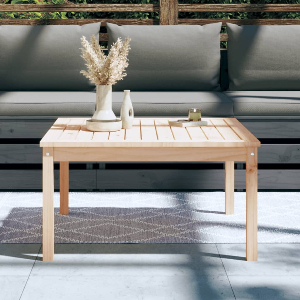 VidaXL Tuintafel 82,5x82,5x45 cm massief grenenhout
