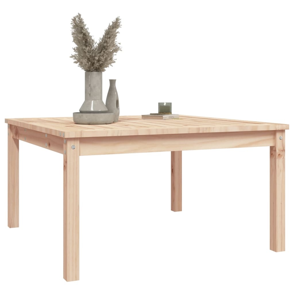 VidaXL Tuintafel 82,5x82,5x45 cm massief grenenhout