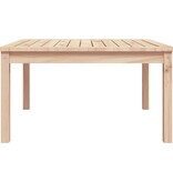 VidaXL Tuintafel 82,5x82,5x45 cm massief grenenhout