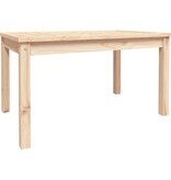 VidaXL Tuintafel 82,5x50,5x45 cm massief grenenhout
