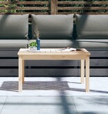 vidaXL Tuintafel 82,5x50,5x45 cm massief grenenhout