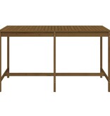 vidaXL Tuintafel 203,5x90x110 cm massief grenenhout honingbruin