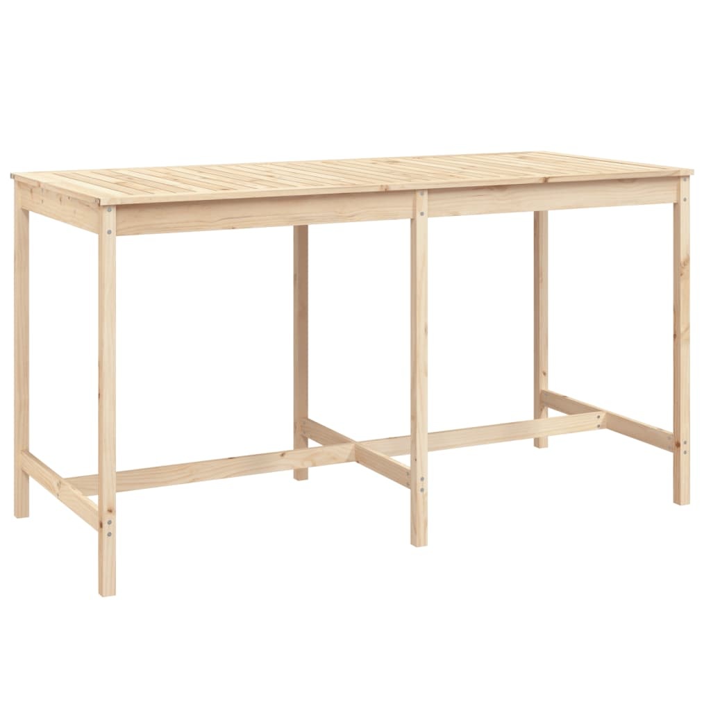 VidaXL Tuintafel 203,5x90x110 cm massief grenenhout