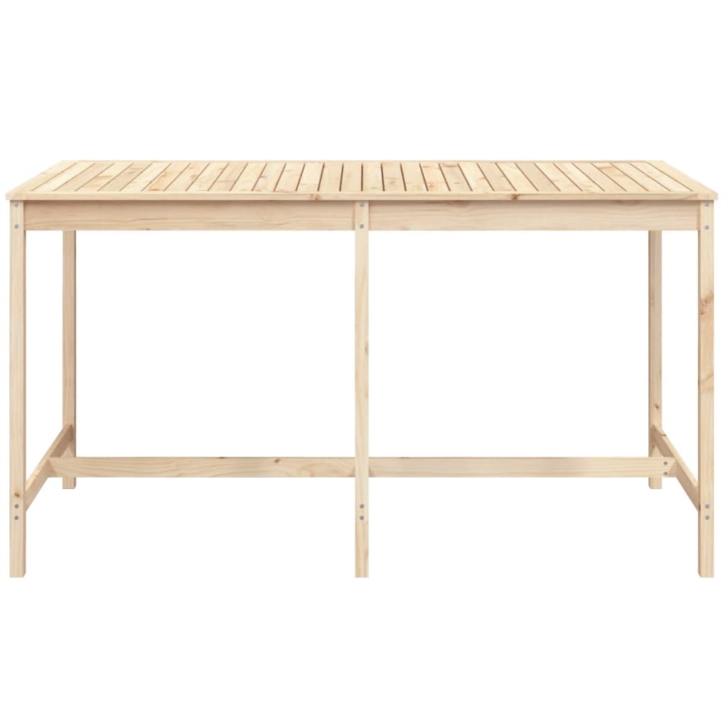 vidaXL Tuintafel 203,5x90x110 cm massief grenenhout