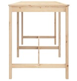 VidaXL Tuintafel 203,5x90x110 cm massief grenenhout