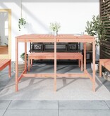 VidaXL Tuintafel 159,5x82,5x110 cm massief douglashout