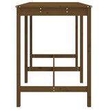 VidaXL Tuintafel 159,5x82,5x110 cm massief grenenhout honingbruin
