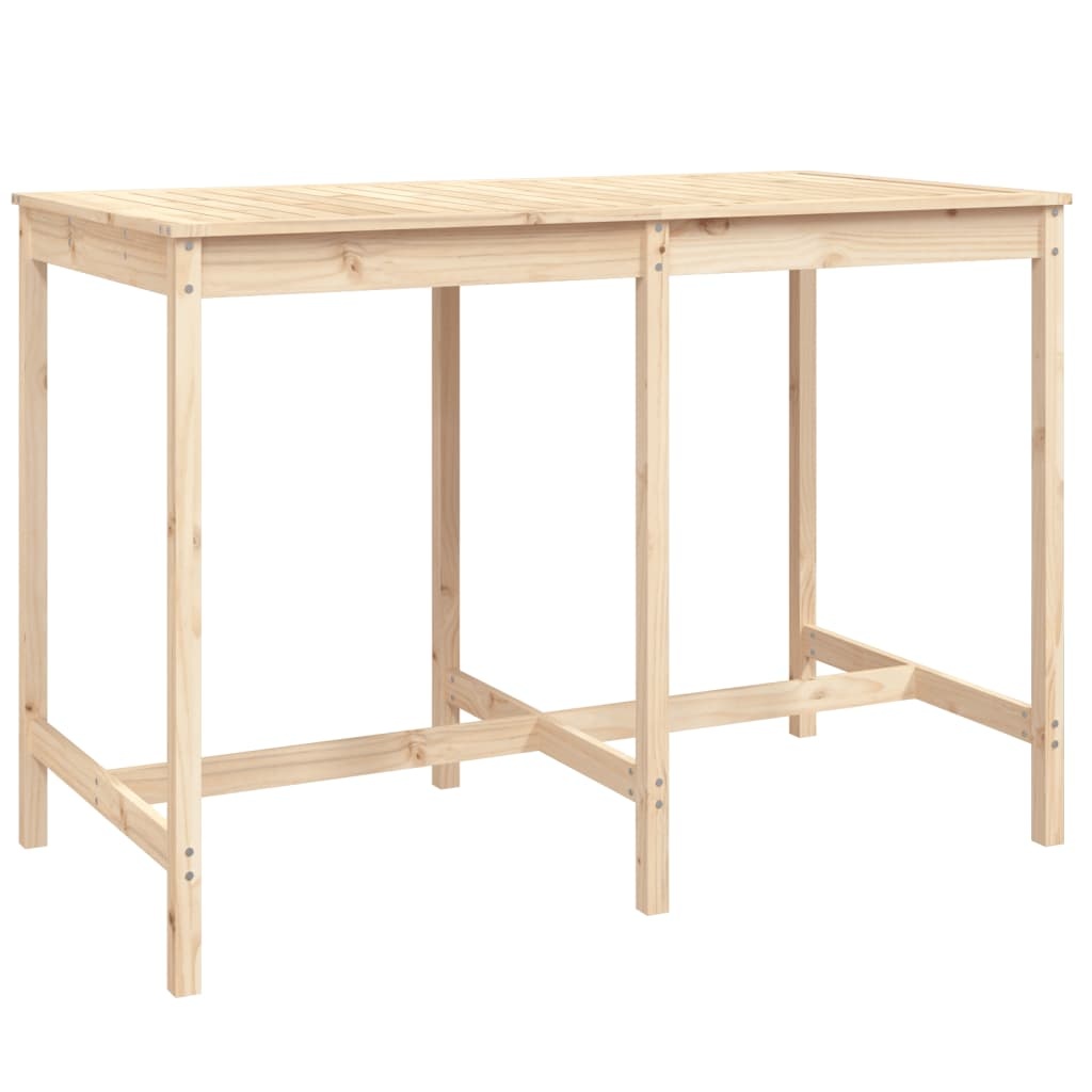 VidaXL Tuintafel 159,5x82,5x110 cm massief grenenhout