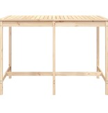 VidaXL Tuintafel 159,5x82,5x110 cm massief grenenhout