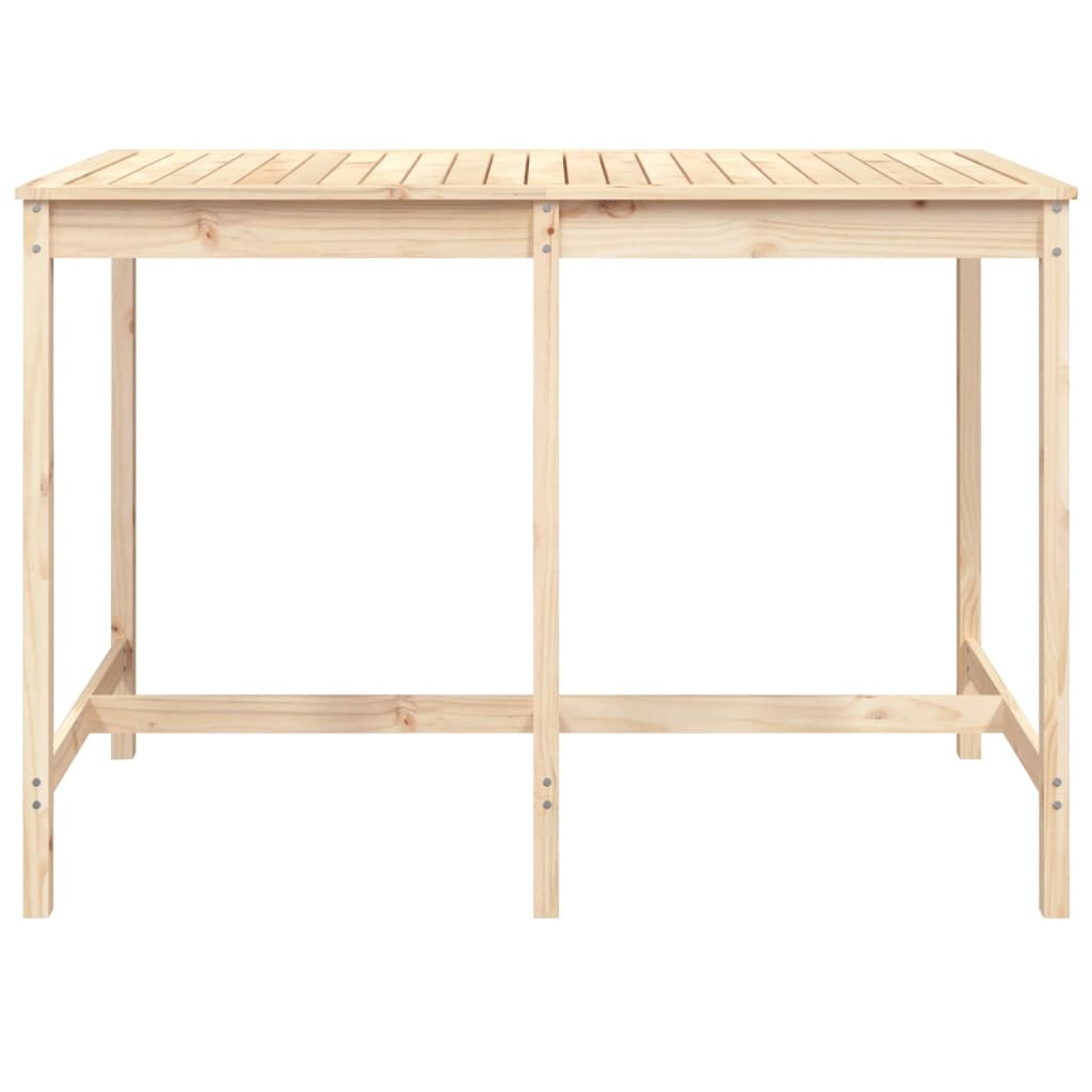 VidaXL Tuintafel 159,5x82,5x110 cm massief grenenhout
