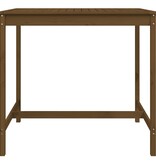 VidaXL Tuintafel 121x82,5x110 cm massief grenenhout honingbruin