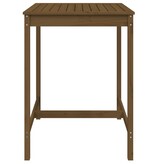 VidaXL Tuintafel 82,5x82,5x110 cm massief grenenhout honingbruin