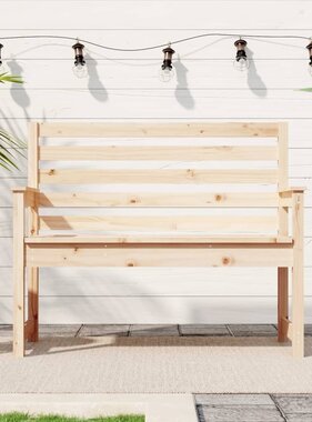 VidaXL Tuinbank 109x48x91,5 cm massief grenenhout