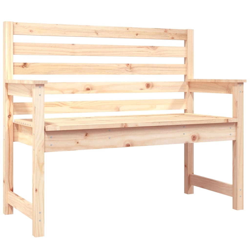 VidaXL Tuinbank 109x48x91,5 cm massief grenenhout