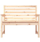 VidaXL Tuinbank 109x48x91,5 cm massief grenenhout