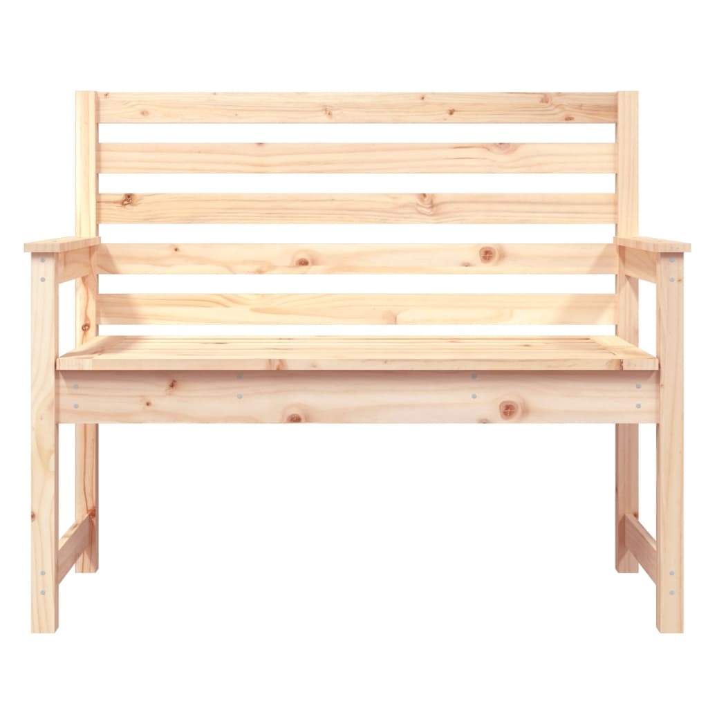 VidaXL Tuinbank 109x48x91,5 cm massief grenenhout