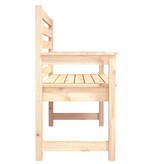 VidaXL Tuinbank 109x48x91,5 cm massief grenenhout
