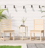 VidaXL Tuinstoelen 2 st 40,5x48x91,5 cm massief grenenhout