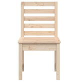 VidaXL Tuinstoelen 2 st 40,5x48x91,5 cm massief grenenhout